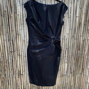 Vintage Suzi Chin for Maggy Boutique Side Ruched Dress S Y2K lbd wedding guest